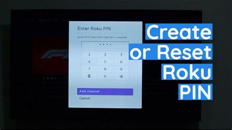 how to reset my roku pin